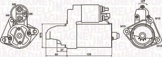 Magneti Marelli 063721050010 - Başlanğıc furqanavto.az