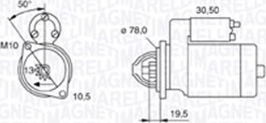 Magneti Marelli 063721158010 - Başlanğıc furqanavto.az