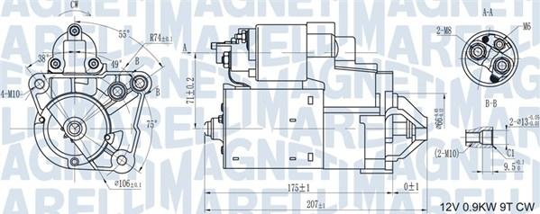 Magneti Marelli 063721179010 - Başlanğıc furqanavto.az