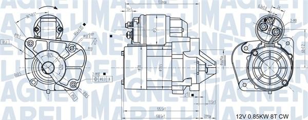 Magneti Marelli 063721174010 - Başlanğıc furqanavto.az