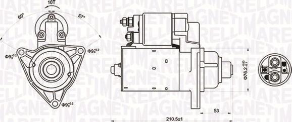 Magneti Marelli 063721176010 - Başlanğıc furqanavto.az