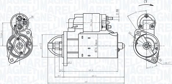 Magneti Marelli 063721172010 - Başlanğıc furqanavto.az