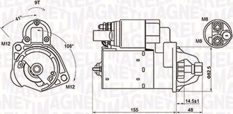 Magneti Marelli 063721394010 - Başlanğıc furqanavto.az