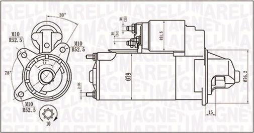 Magneti Marelli 063721396010 - Başlanğıc furqanavto.az