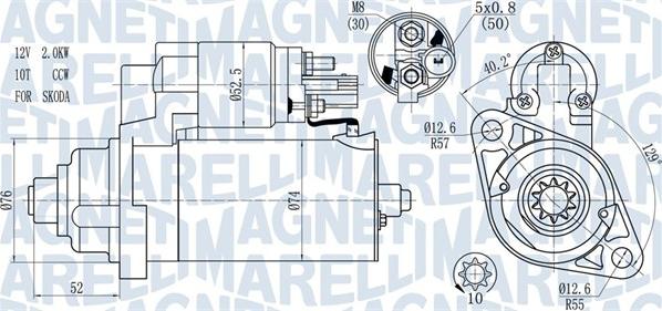 Magneti Marelli 063721393010 - Başlanğıc furqanavto.az