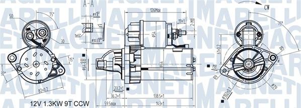 Magneti Marelli 063721346010 - Başlanğıc furqanavto.az