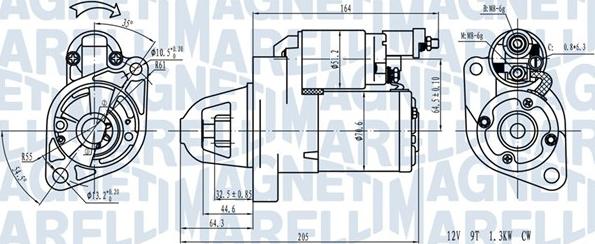 Magneti Marelli 063721382110 - Başlanğıc furqanavto.az