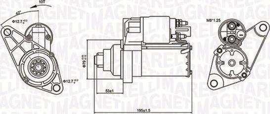 Magneti Marelli 063721330010 - Başlanğıc furqanavto.az