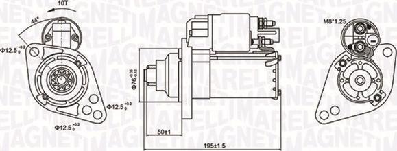 Magneti Marelli 063721294010 - Başlanğıc furqanavto.az