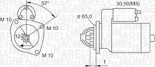 Magneti Marelli 063721252010 - Başlanğıc furqanavto.az