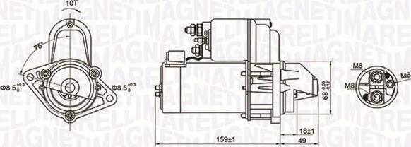 Magneti Marelli 063721257010 - Başlanğıc furqanavto.az