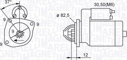 Magneti Marelli 063721264010 - Başlanğıc furqanavto.az