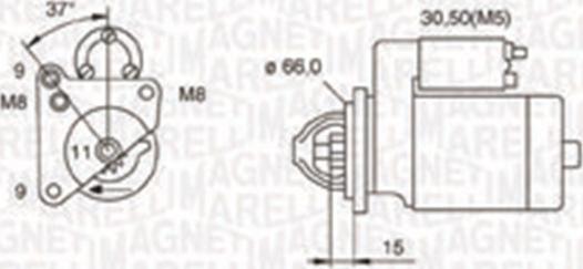 Magneti Marelli 063721260010 - Başlanğıc furqanavto.az