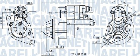 Magneti Marelli 063721224010 - Başlanğıc furqanavto.az