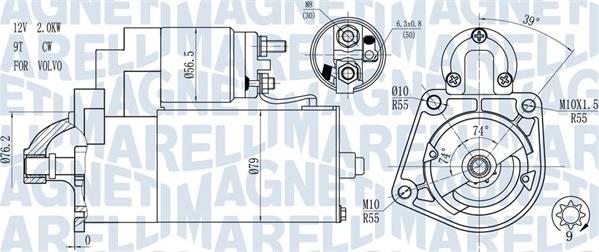 Magneti Marelli 063721271010 - Başlanğıc furqanavto.az