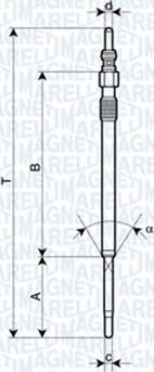 Magneti Marelli 062900060304 - İşıqlandırma şamı furqanavto.az