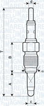 Magneti Marelli 062900083304 - İşıqlandırma şamı furqanavto.az