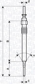 Magneti Marelli 062900130304 - İşıqlandırma şamı furqanavto.az