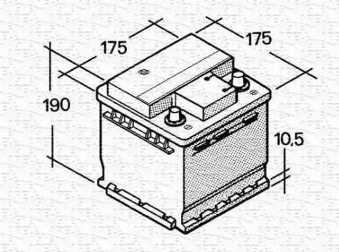 Magneti Marelli 067129011003 - Başlanğıc batareyası furqanavto.az