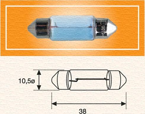 Magneti Marelli 009600640000 - Lampa, nömrə nişanı işığı furqanavto.az