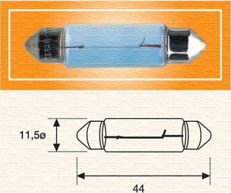 Magneti Marelli 009462200000 - Lampa, nömrə nişanı işığı furqanavto.az