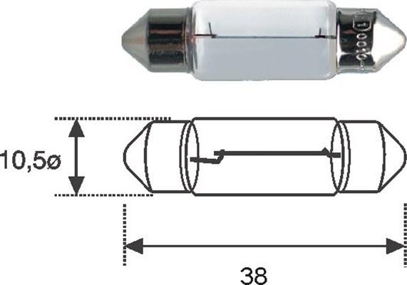 Magneti Marelli 009418100000 - Lampa, nömrə nişanı işığı furqanavto.az