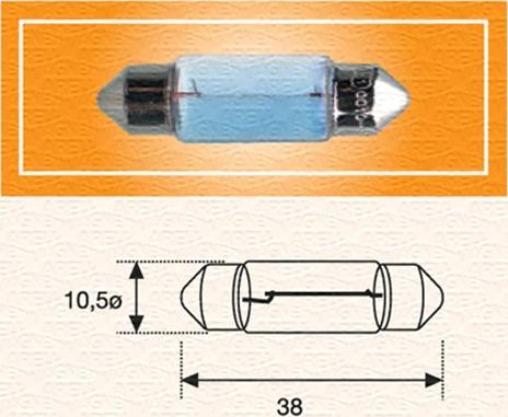 Magneti Marelli 009423100000 - Lampa, nömrə nişanı işığı furqanavto.az