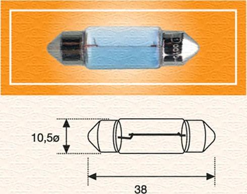 Magneti Marelli 009600390000 - Lampa, nömrə nişanı işığı furqanavto.az