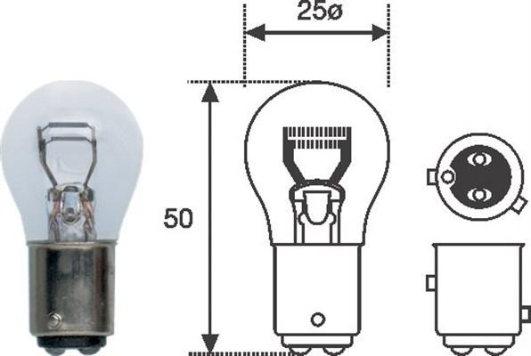 Magneti Marelli 008529100000 - Lampa, stop işığı furqanavto.az