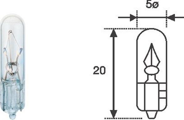 Magneti Marelli 003721100000 - Lampa, alət işıqlandırması furqanavto.az