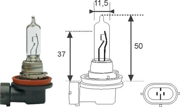 Magneti Marelli 002548100000 - Lampa, işıqfor furqanavto.az