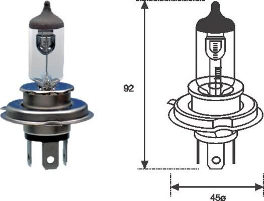 Magneti Marelli 002555100000 - Lampa, işıqfor furqanavto.az