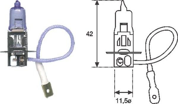 Magneti Marelli 002553100000 - Lampa, duman işığı furqanavto.az