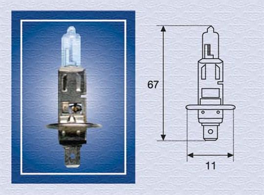 Magneti Marelli 002572100000 - Lampa, iş işığı furqanavto.az