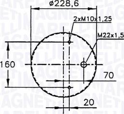 Magneti Marelli 030607020118 - Körük, pnevmatik asqı furqanavto.az