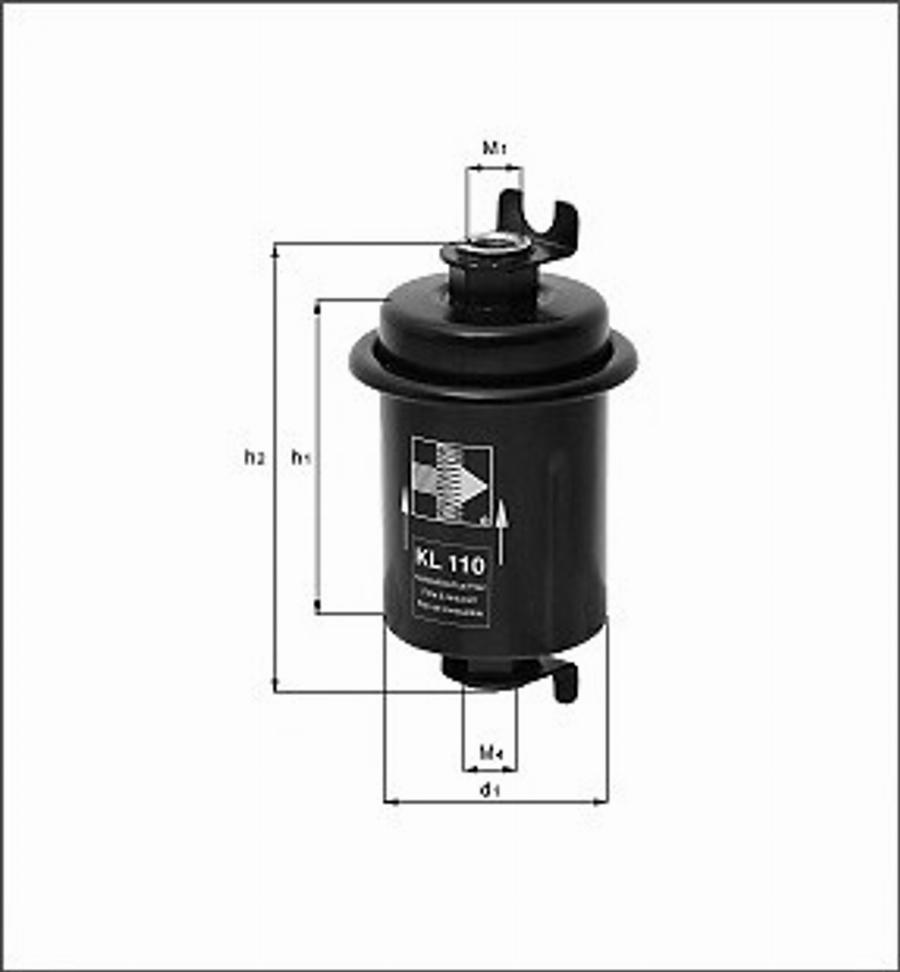 Magneti Marelli 154096311020 - Yanacaq filtri furqanavto.az