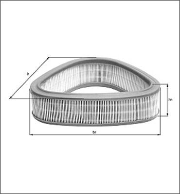 Magneti Marelli 154084511710 - Hava filtri furqanavto.az