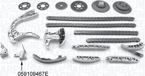 Magneti Marelli 341500001180 - Vaxt zəncirinin dəsti furqanavto.az