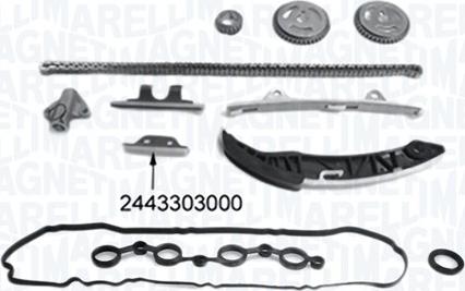 Magneti Marelli 341500001350 - Vaxt zəncirinin dəsti furqanavto.az