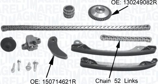 Magneti Marelli 341500001360 - Vaxt zəncirinin dəsti furqanavto.az