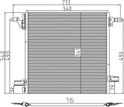 Magneti Marelli 359003221070 - Kondenser, kondisioner furqanavto.az