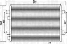 Magneti Marelli 350203931000 - Kondenser, kondisioner furqanavto.az