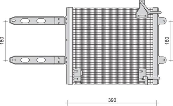 Magneti Marelli 350203291000 - Kondenser, kondisioner furqanavto.az