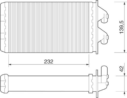 Magneti Marelli 350218213000 - İstilik dəyişdiricisi, daxili isitmə furqanavto.az