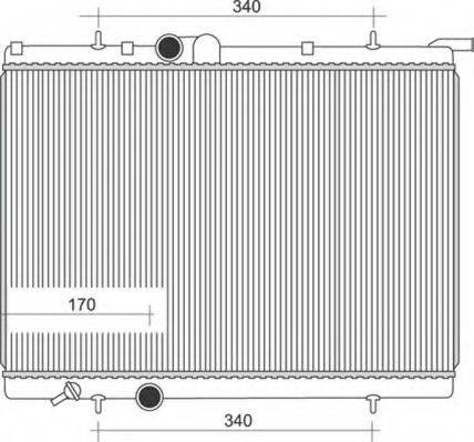 Magneti Marelli 350213107900 - Radiator, mühərrikin soyudulması furqanavto.az