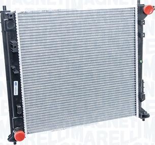 Magneti Marelli 350213204900 - Radiator, mühərrikin soyudulması furqanavto.az