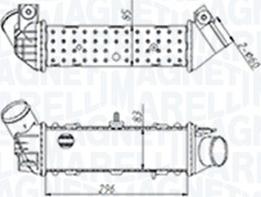 Magneti Marelli 351319204490 - Intercooler, şarj cihazı furqanavto.az