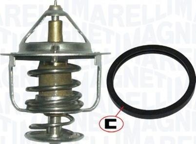 Magneti Marelli 352317100280 - Termostat, soyuducu furqanavto.az