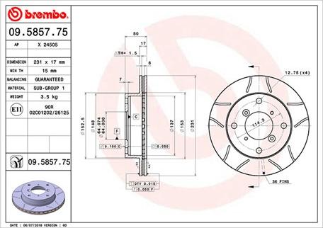 Magneti Marelli 360406046005 - Əyləc Diski furqanavto.az