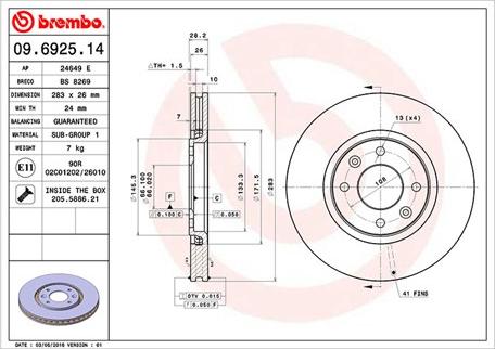 Magneti Marelli 360406040700 - Əyləc Diski furqanavto.az